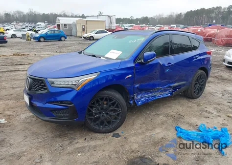 2020 Acura Rdx A-Spec Package z USA, uszkodzony, nr VIN 5J8TC2H68LL025127
